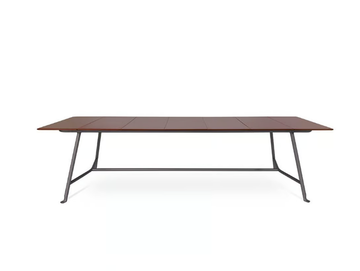 BOREA - Rectangular garden table with lava stone by B&B Italia Outdoor - view 3
